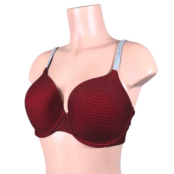 VICTORIAS SECRET LINED PERFECT COVERAGE BRA 36DD - Picture 3 of 12